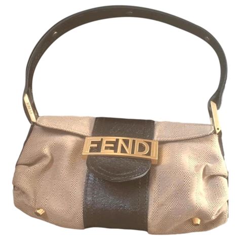 fendi baguette light brown|fendi baguette price.